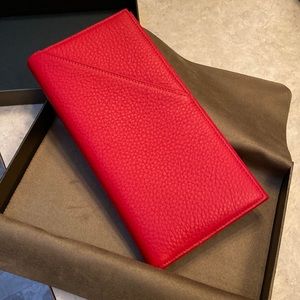Real Leather Leatherology Wallet- never used